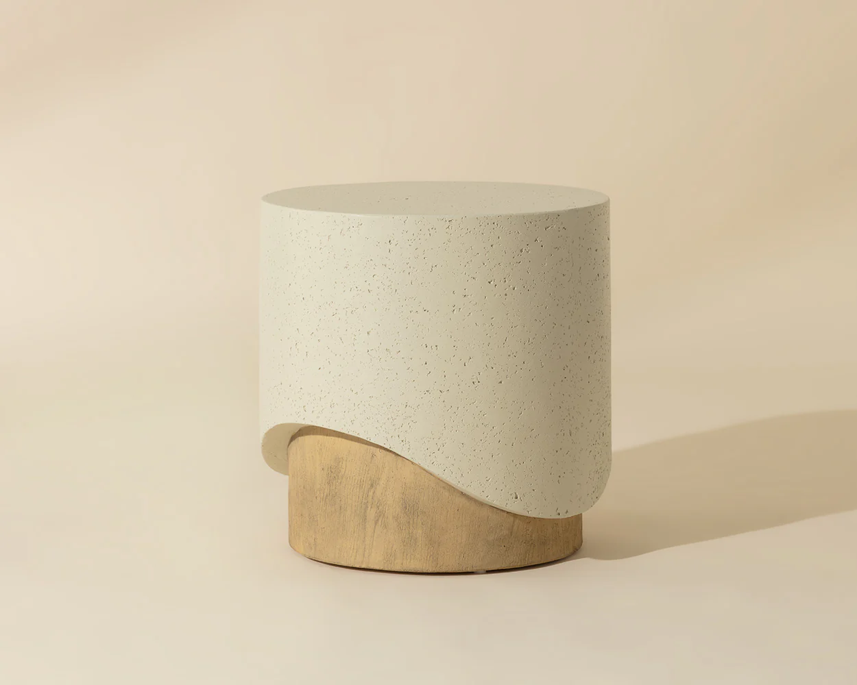 Patras End Table Contemporary Side Table for Living Room, Bedroom, or Office Decor - Image 2